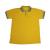 Mixed colors fashion men's yellow hemp grey collar collar short sleeve t-shirt