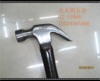 Rosewood finger handle claw hammer