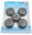 Factory direct 2 dollar store wholesale dishwashing brush pot necessary 6G wire cleaning ball 5-Pack