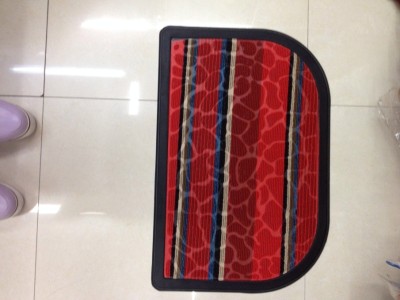 New rubber Terry oval door mats floor mats