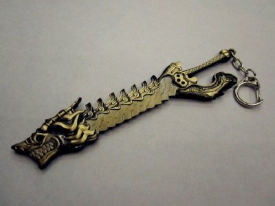 Manufacturers direct animation peripheral series sword 17 cm sword ling dao buckle pendant