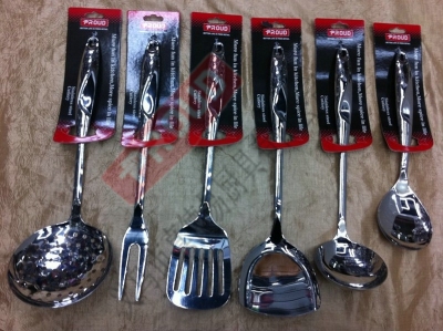 Stainless steel kitchenware 6050 stainless steel shovel scoops, shovels, ladle, tablespoon
