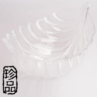 Transparent acrylic fruit bowl