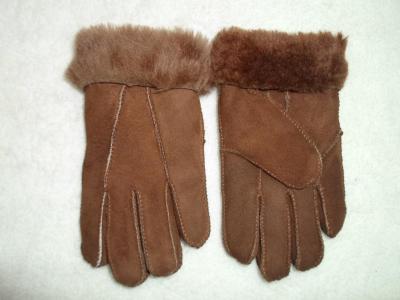 Kids fur sewing three gloves