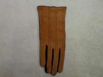 Ladies Sheepskin suede Chuanhua leather gloves