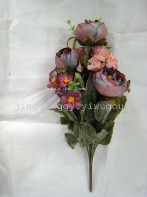 Factory direct sales of high-end simulation flowers to simulate plant flowers