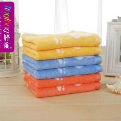  direct spot footprints Xiong Tong towel cotton absorbent towel wholesale
