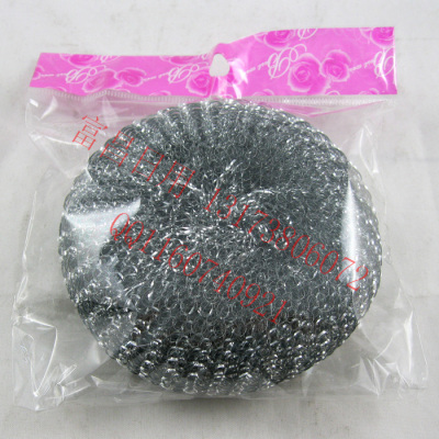 Factory direct  80G galvanized iron wire  washing up brush pot cleaning ball
