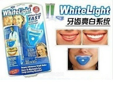 Whiten teeth fast cold teeth cleaning teeth beautiful light WhiteLight