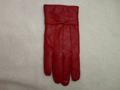 Ladies Leather lambskin leather fight glove