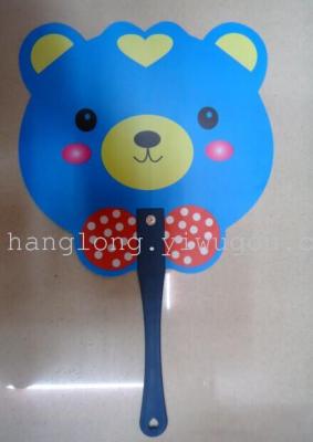 Long rivet fan advertising fan bear advertising fan