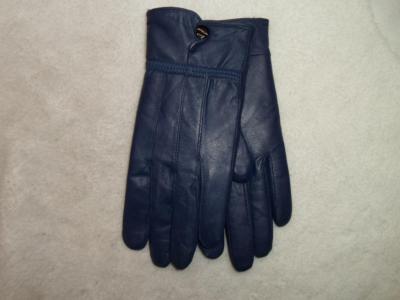 Ladies Leather Sheepskin spell leather single buckle leather gloves