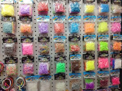 Rainbow loom DIY bracelet knitting frame rubber band set 0