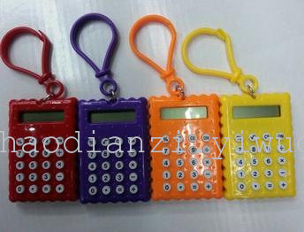 Manufacturers supply key chain mini biscuits Palm calculator-student computer printing