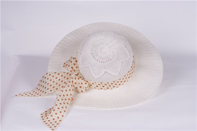 Korean version of summer beach Hat Sun Hat, bonnet Lady straw hat dome Hat