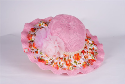 Spring summer new style lace Hat ladies cute flower pot Hat Sun shade Sun Hat
