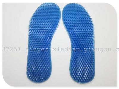 Full Palm Silicone Honeycomb Insole Full Cushion the Softest Silicone Health Insole Shock Absorption (Female)