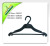 Garment accessories plastic clothes rack with rod wholesale clothes hanger
