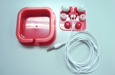 Js-1887 new removable headphone box MP3 headphone gift headphone