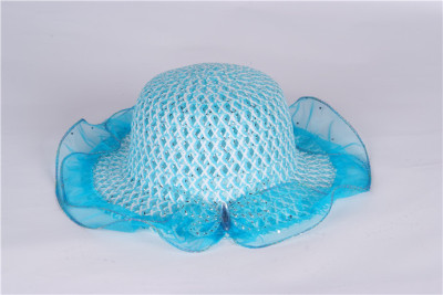 Holiday must-have summer girls baby girls lace Hat Beach Hat Sun Hat Cap Topi