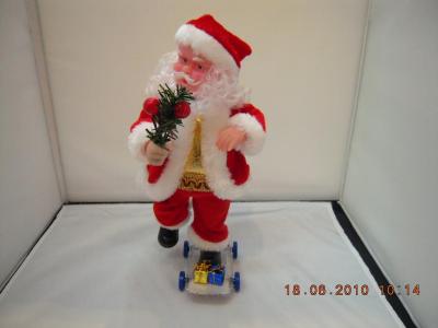 New product ideas electric musical Santa Claus Christmas gift Santa Claus electric toys for children