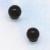 Black round magnetic Stud Earrings for men and women without ear magnets magnetic earrings