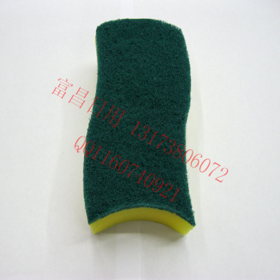 2 Yuan Shop Running Rivers and Lakes Stall Wave-Shaped Scouring Sponge Rag Dishcloth Cleaning Cloth Dish Towel