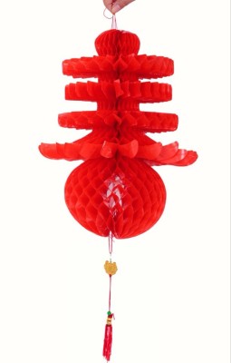 Plastic decorative handmade paper Lantern Festival celebration of Spring Festival lantern factory outlet