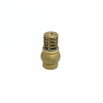 Vertical bottom valve of water pump check valve copper