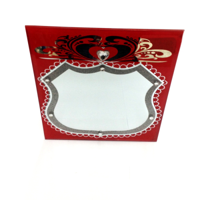 Festive special-sided hard desk mirror mirror mirror gift makeup cosmetic mirror