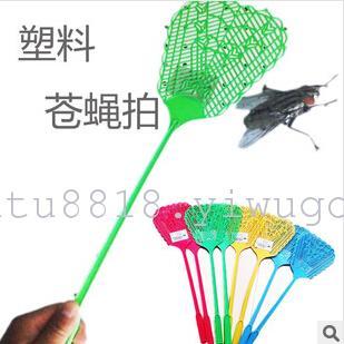 1465 factory outlets Flyswatter summer colored plastic mesh mosquito exterminator wholesale