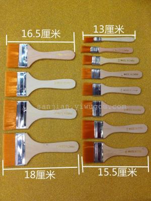 Factory direct 1-12 nylon scrub brush super soft brush for cleaning brushes industrial dust brush paint brushes