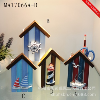 Four Mediterranean style Personalized Pen Container Furniture MA17066A-D