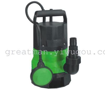 Dirty Water Plastic Submersible Garden Pump With Float Switch8W