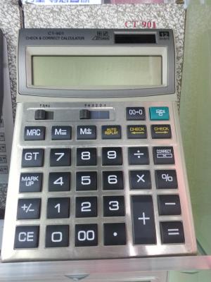CT-901 12-bit calculator Check the machine  to abdicate