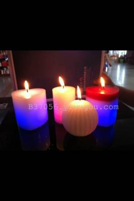 Factory direct sale LED colorful gradients, colorful candles candles electric candle lamp color candles