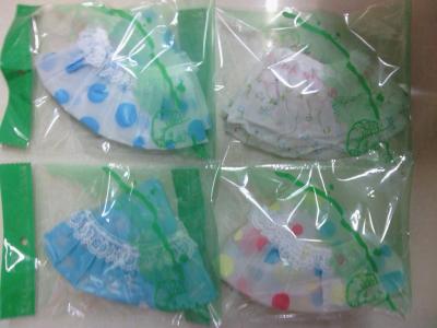 Manufacturers selling lace shower CAP, color mixed to Pack