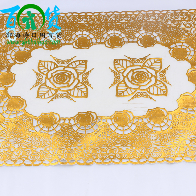 Insulation pad plastic mat mat table mats Western-style food bowl pad pad pad wholesale wholesale bronzing