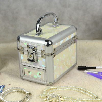 Guanyu spot wholesale jewelry storage boxes locking zero-profit promotional Korean jewellery storage box