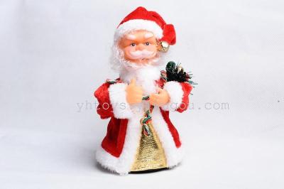 Christmas gift toy electric Santa Claus Christmas festival decorations wholesale customization
