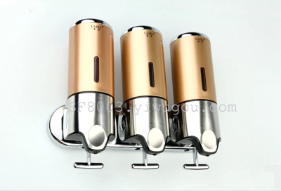Zheng hao hotel products shampoo bath lotion dispenser stainless steel soap dispenser