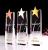 New custom-made metal trophies customized creative crystal trophy high star trophy engraving