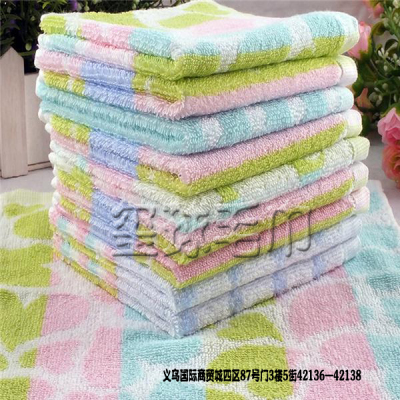 Towel wholesale cotton towel towels for children baby saliva towel cotton Jacquard towel 257
