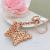 Butterfly rhinestones with diamond-encrusted key chain alloy key chain car key chain gift key chain bag pendant