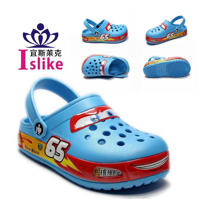 【订单】厂家直销新爆洞洞花园童鞋宝宝卡通平底防滑舒适拖凉鞋