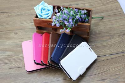 Card support flip-top leather case Samsung S5 Samsung cell phone leather phone case voltage Holster