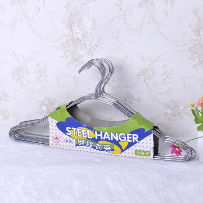 Wire hanger factory outlets plus thick wire impregnation drying rack hanger clothes pole wholesale