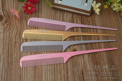 Fashion fine plastic comb pointed tail comb comb comb comb comb hair comb