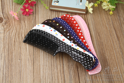 Fashion fine plastic comb handle comb comb comb comb comb hair comb hair comb