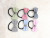 Korean hair bow tie fabric head band student band